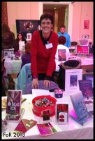 At the Choc Lit table