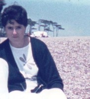 Me at nineteen, on Chesil Beach, the same age Chris Frampton is when he first gets together with Victoria.