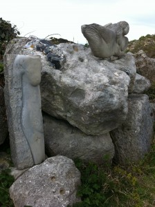 One Breasted Sculpture