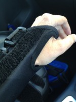 Out of the cast and into a splint. Happy days.